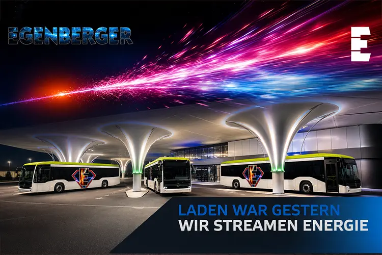Egenberger Hybrid Busse Ladestation